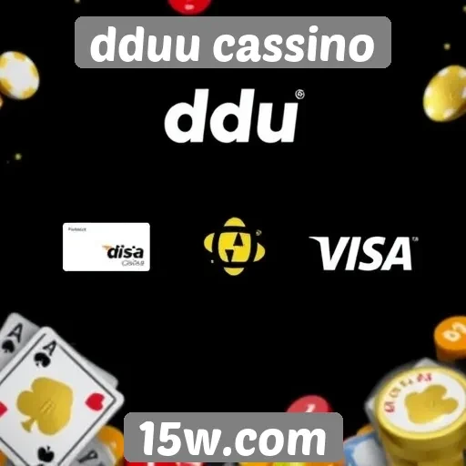 Métodos de pagamento aceitos no dduu cassino